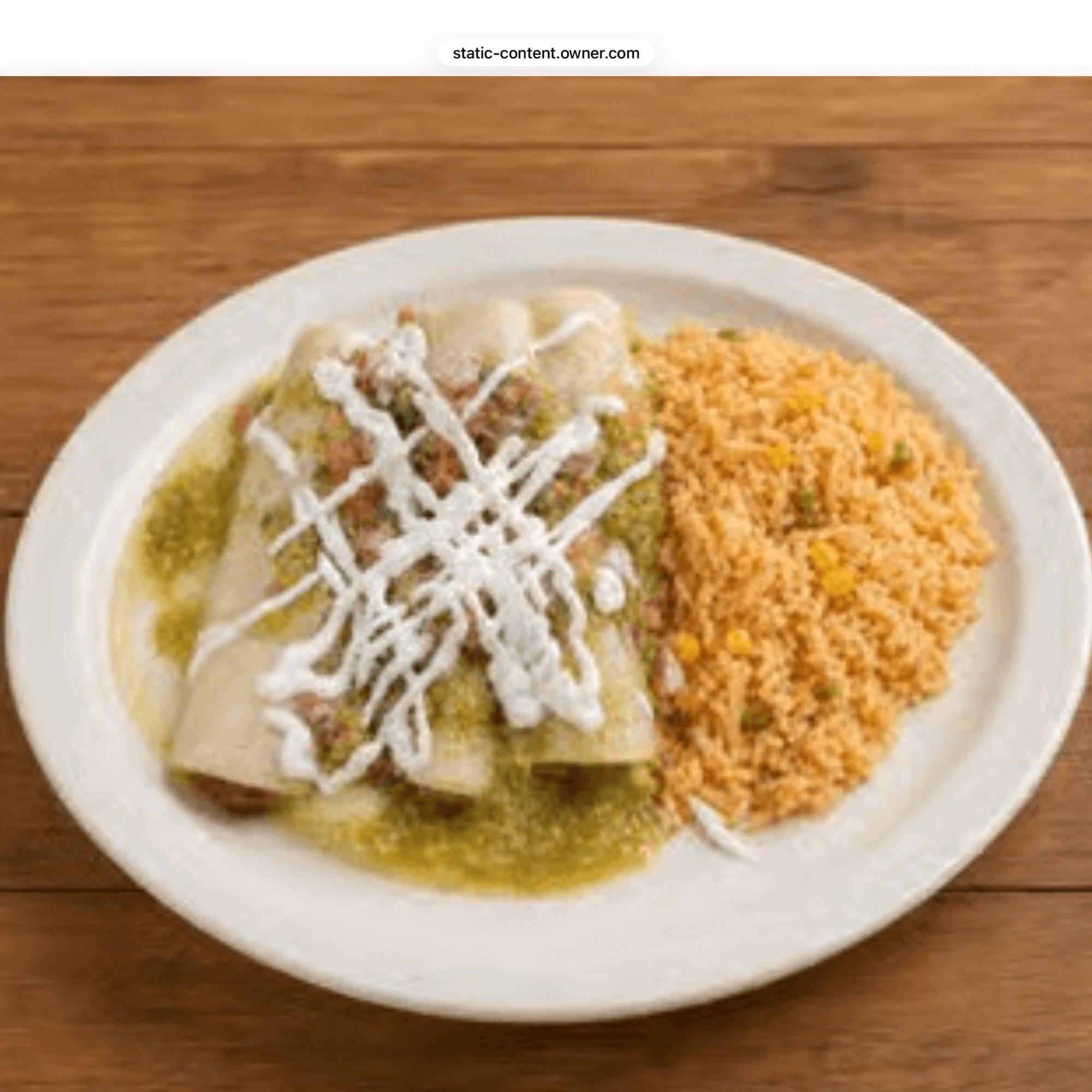 Enchiladas Verdes