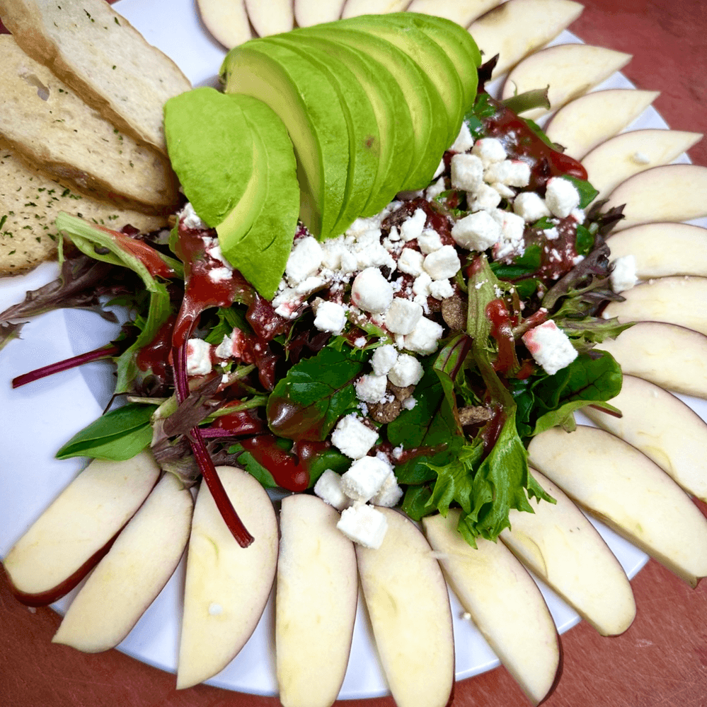 Fresh Pear & Gorgonzola Cheese