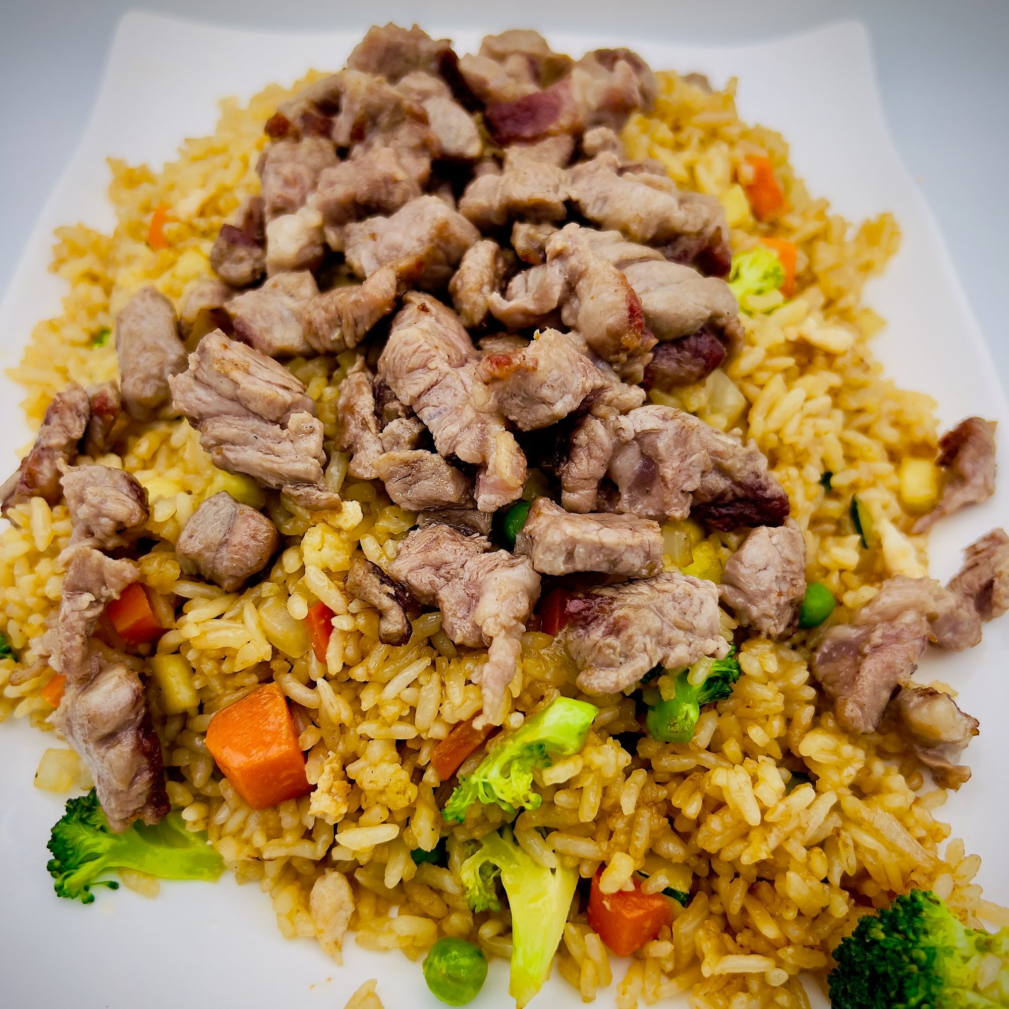 Steak fried rice