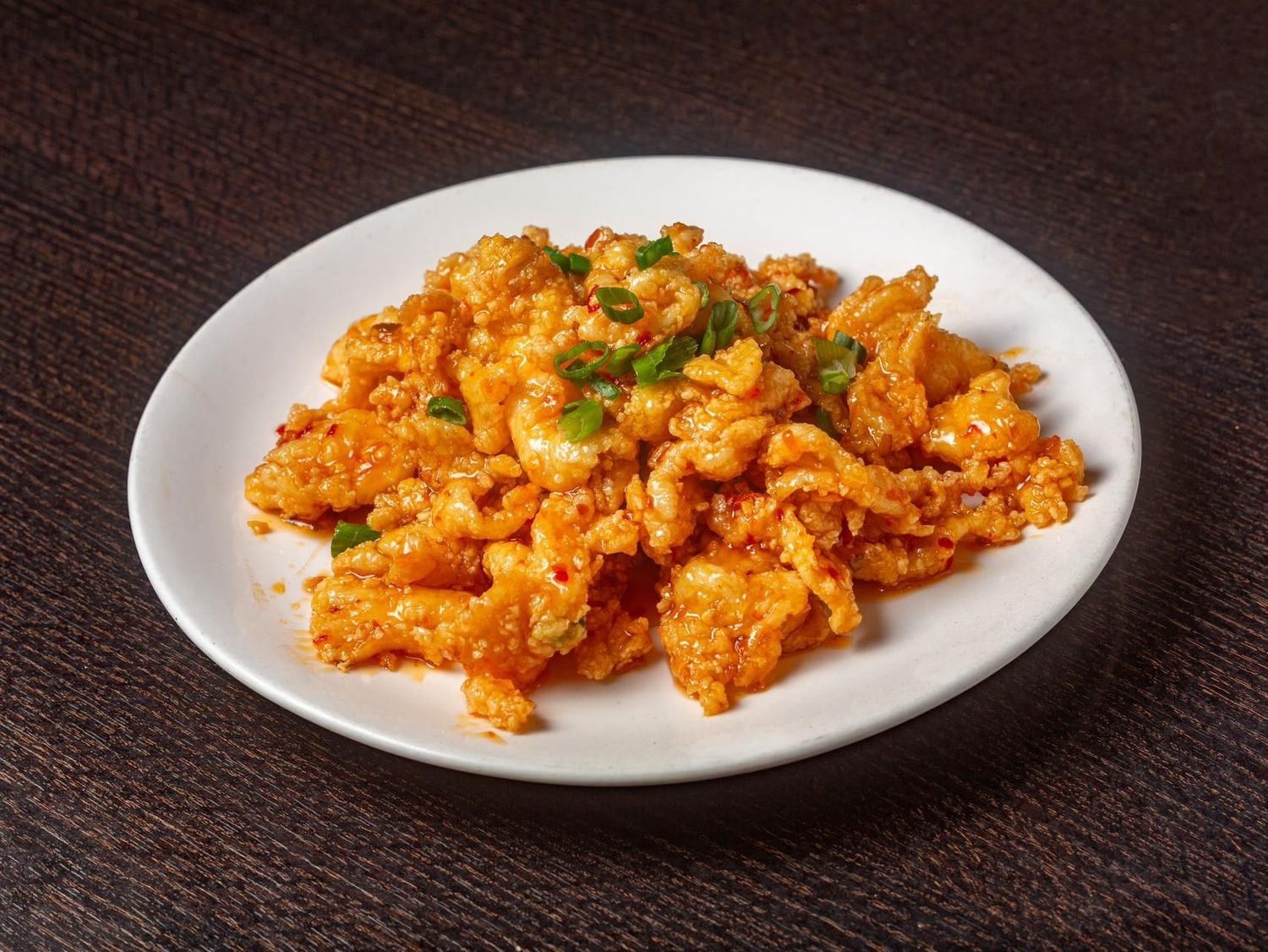 Sweet & pungent chicken / 溜炒鸡