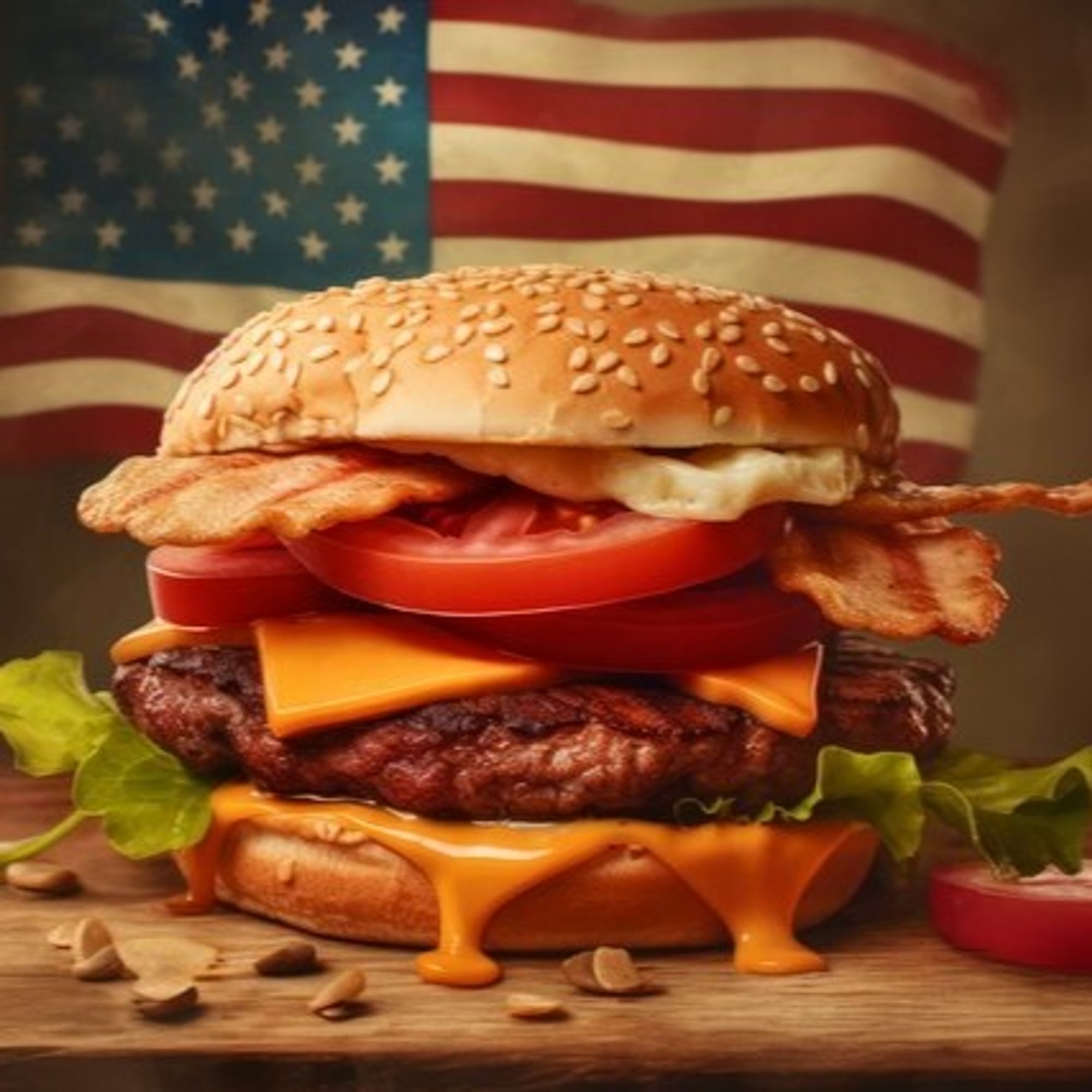 (SP25) American Burger