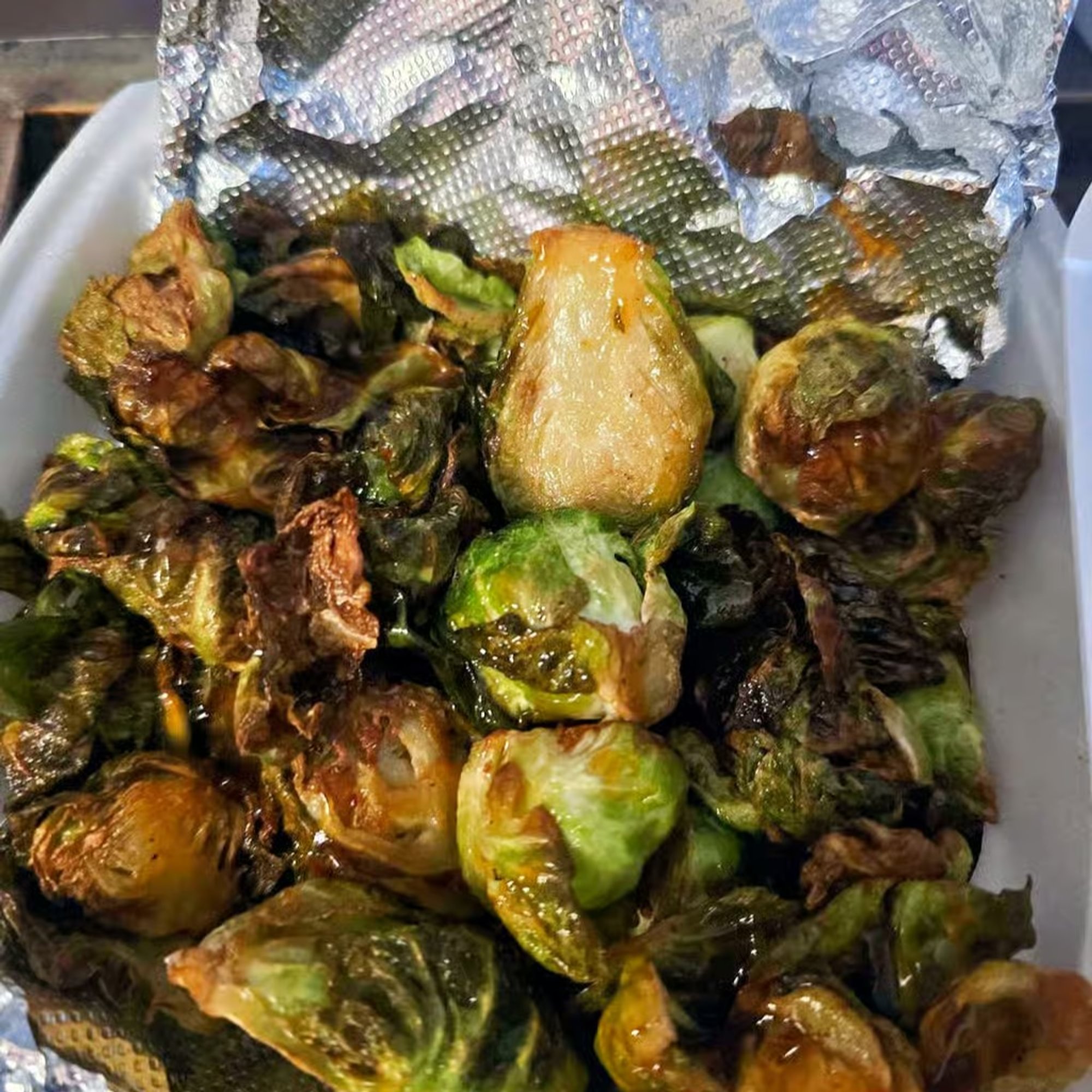 Flight Line Fried Brussel Sprouts
