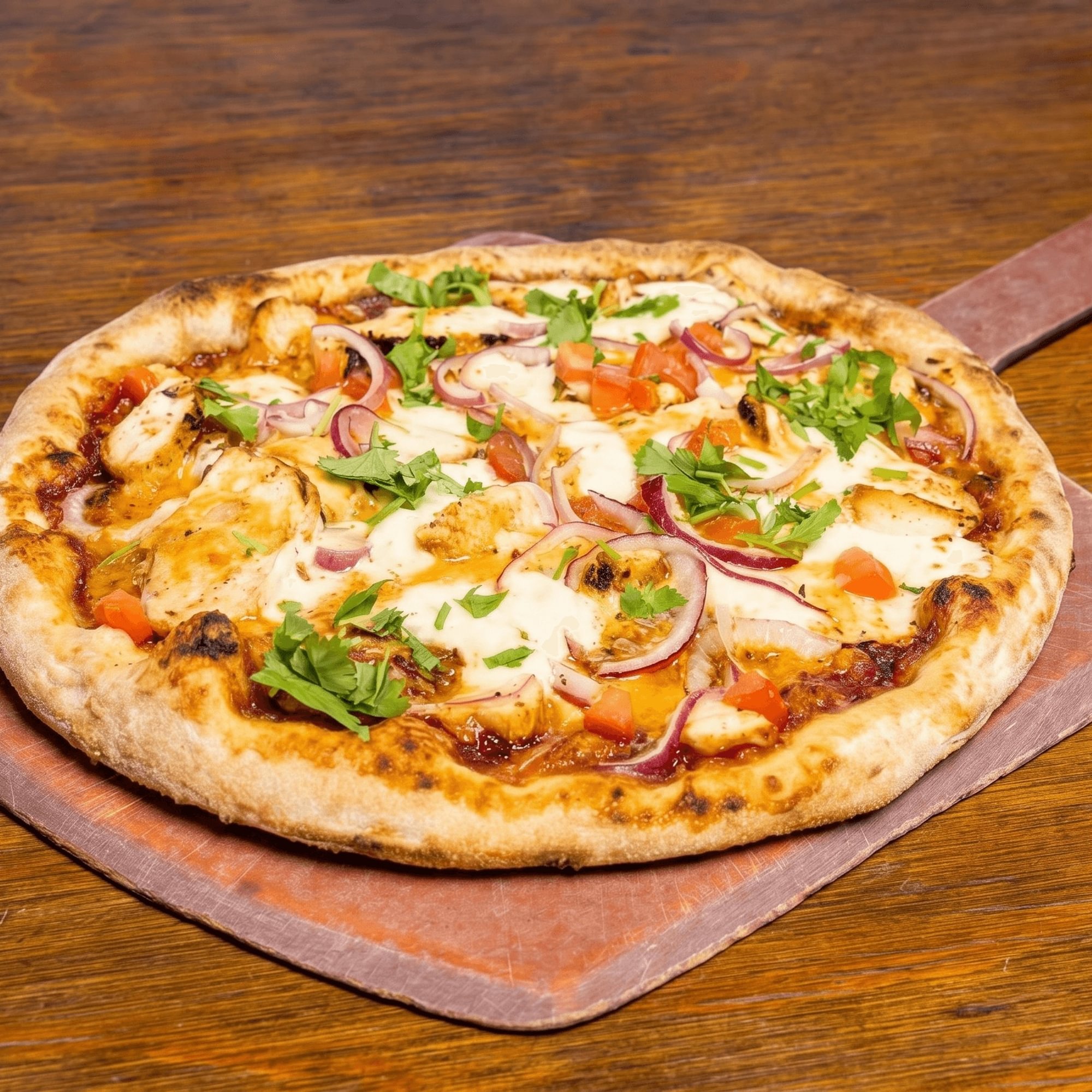 Mini 900's #4 BBQ Chicken Pizza