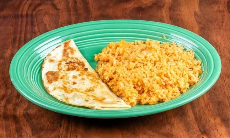 kids 2: cheese quesadilla w/ a side