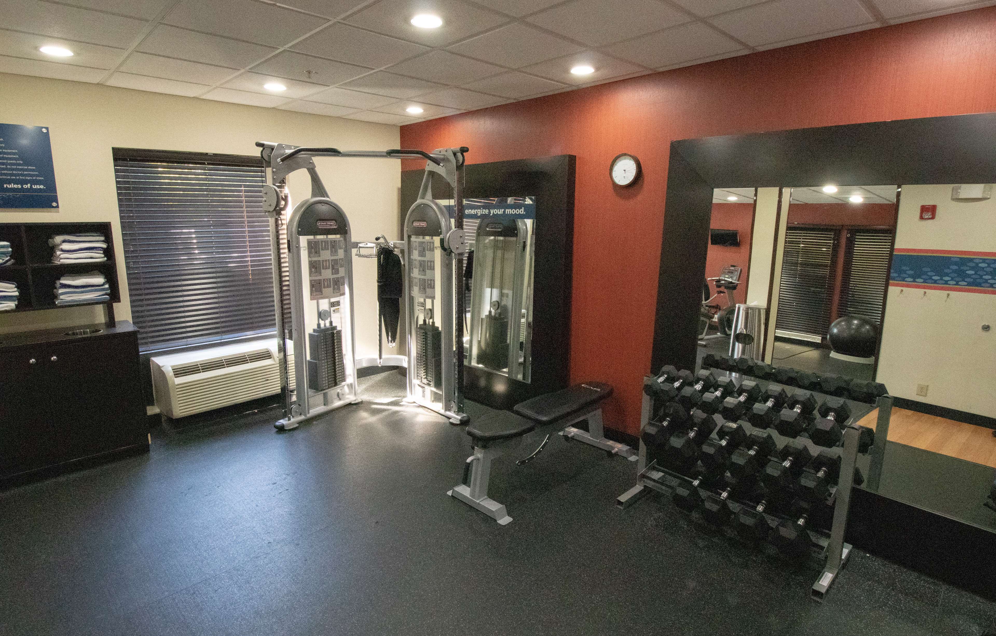 Health club  fitness center  gym