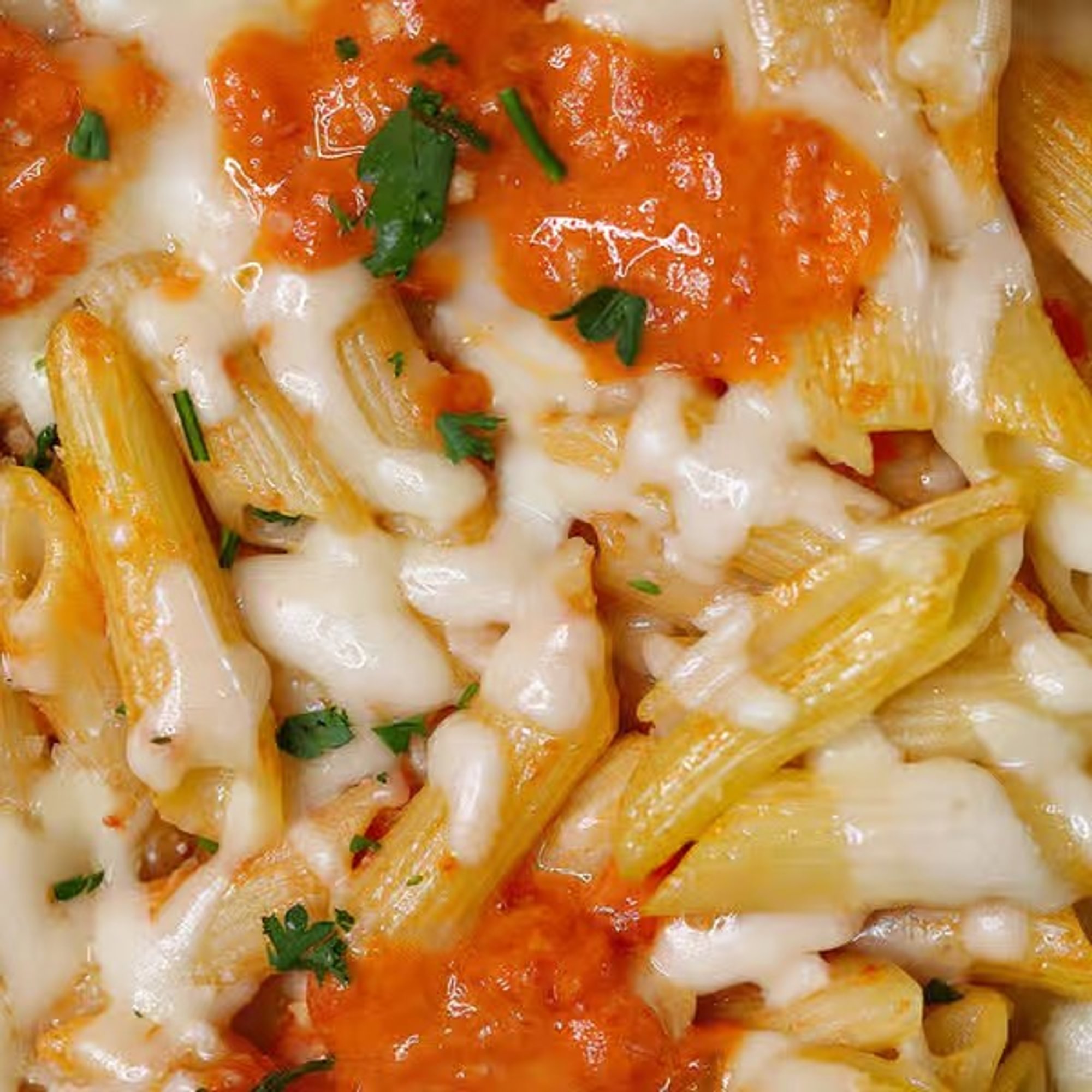 Baked Ziti / Penne Vodka Pizza