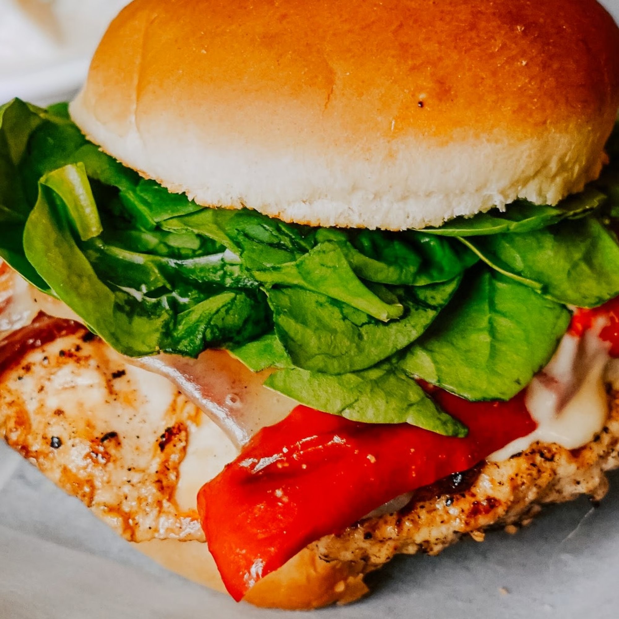 Rustic Grilled Chicken Sammie