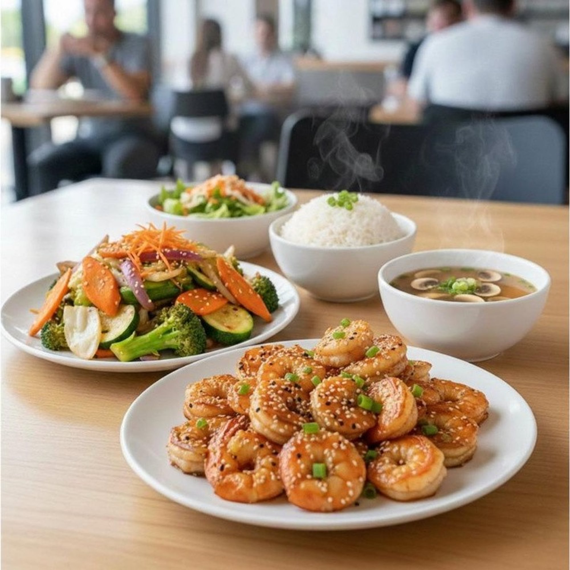 Lunch Hi Shrimp (H Salad)