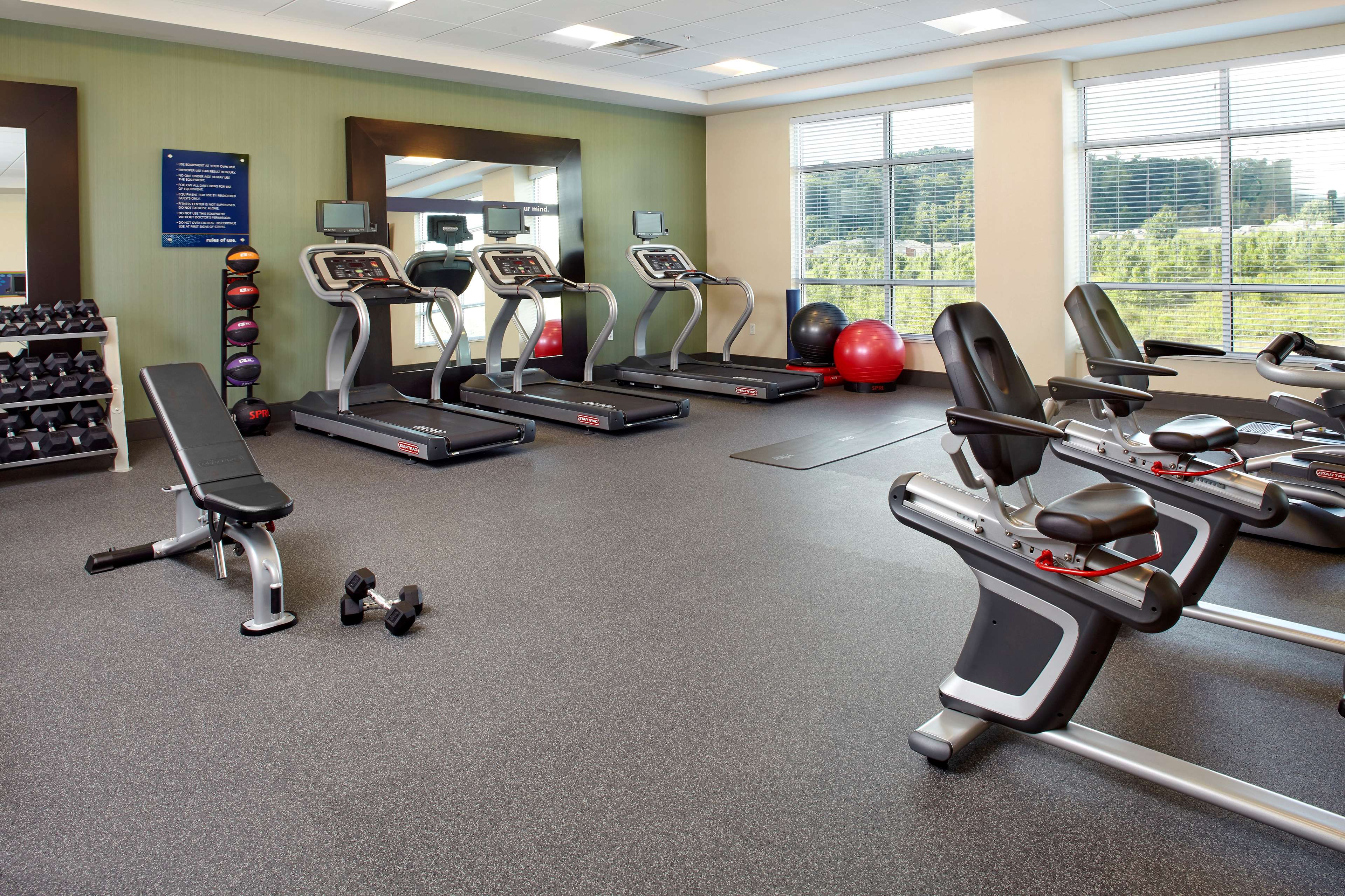 Health club  fitness center  gym