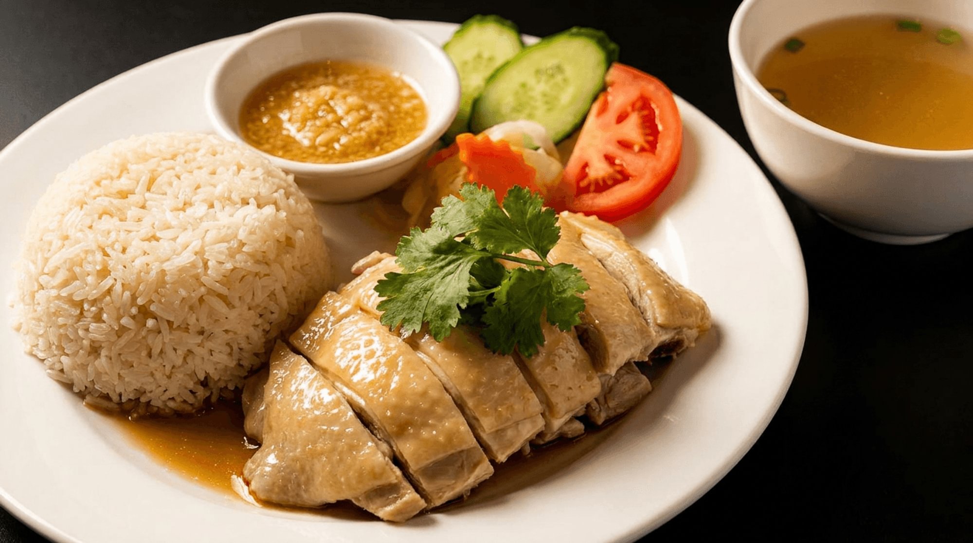 Hainanese Chicken Rice