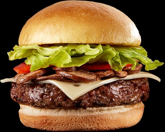 Mushroom Swiss Burger