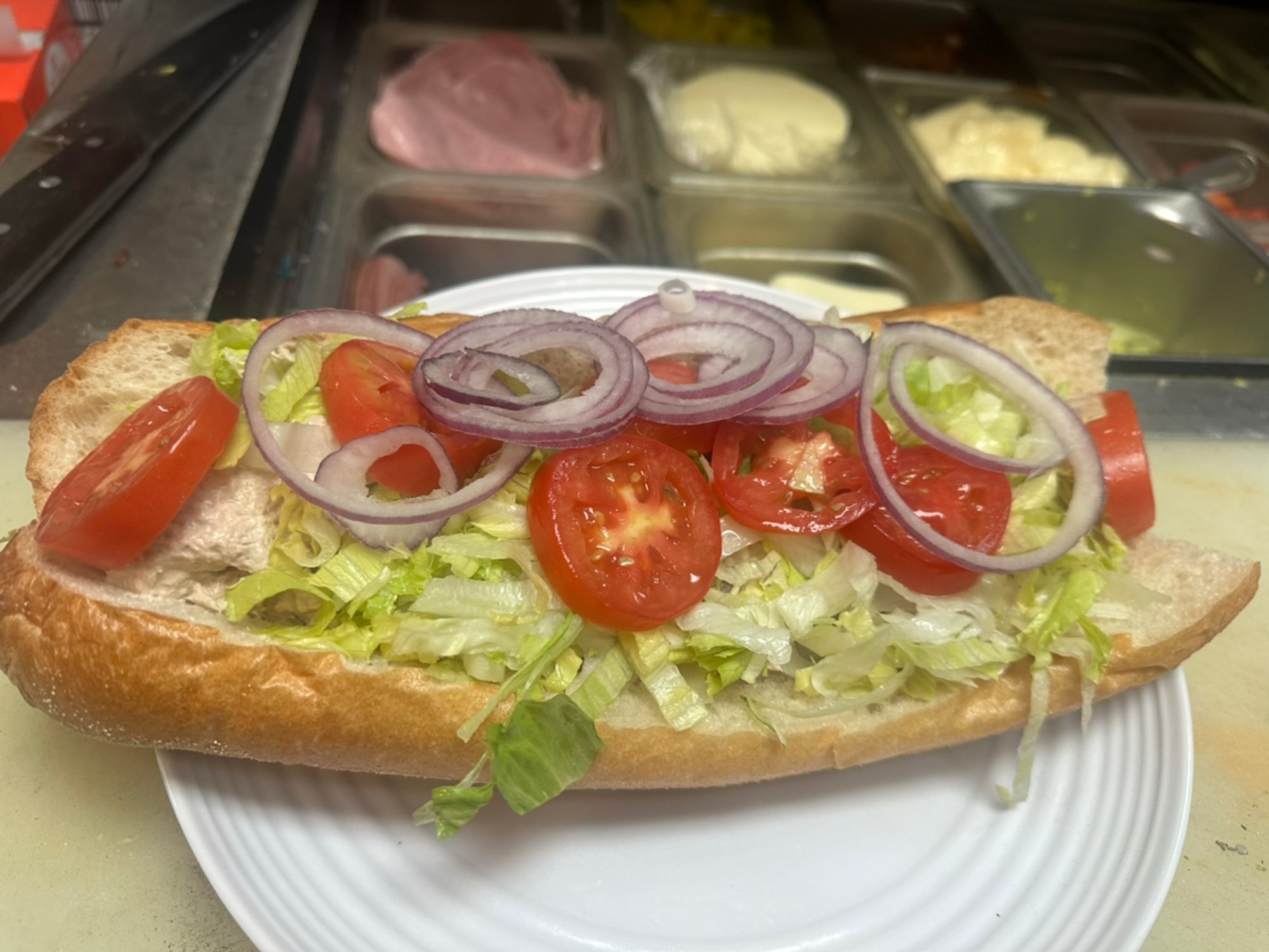Tuna Hoagie