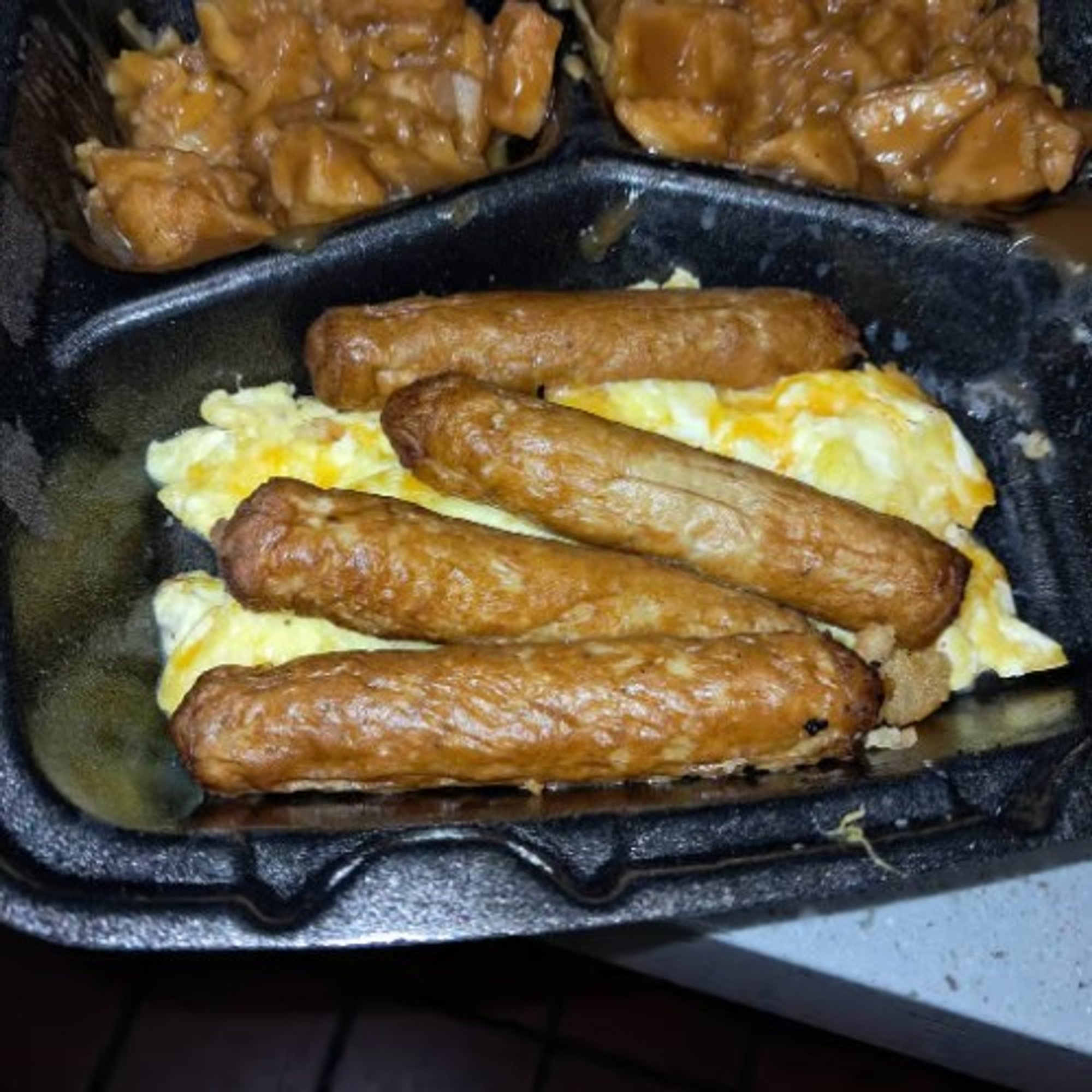 Turkey Sausage and 1 Egg Plate