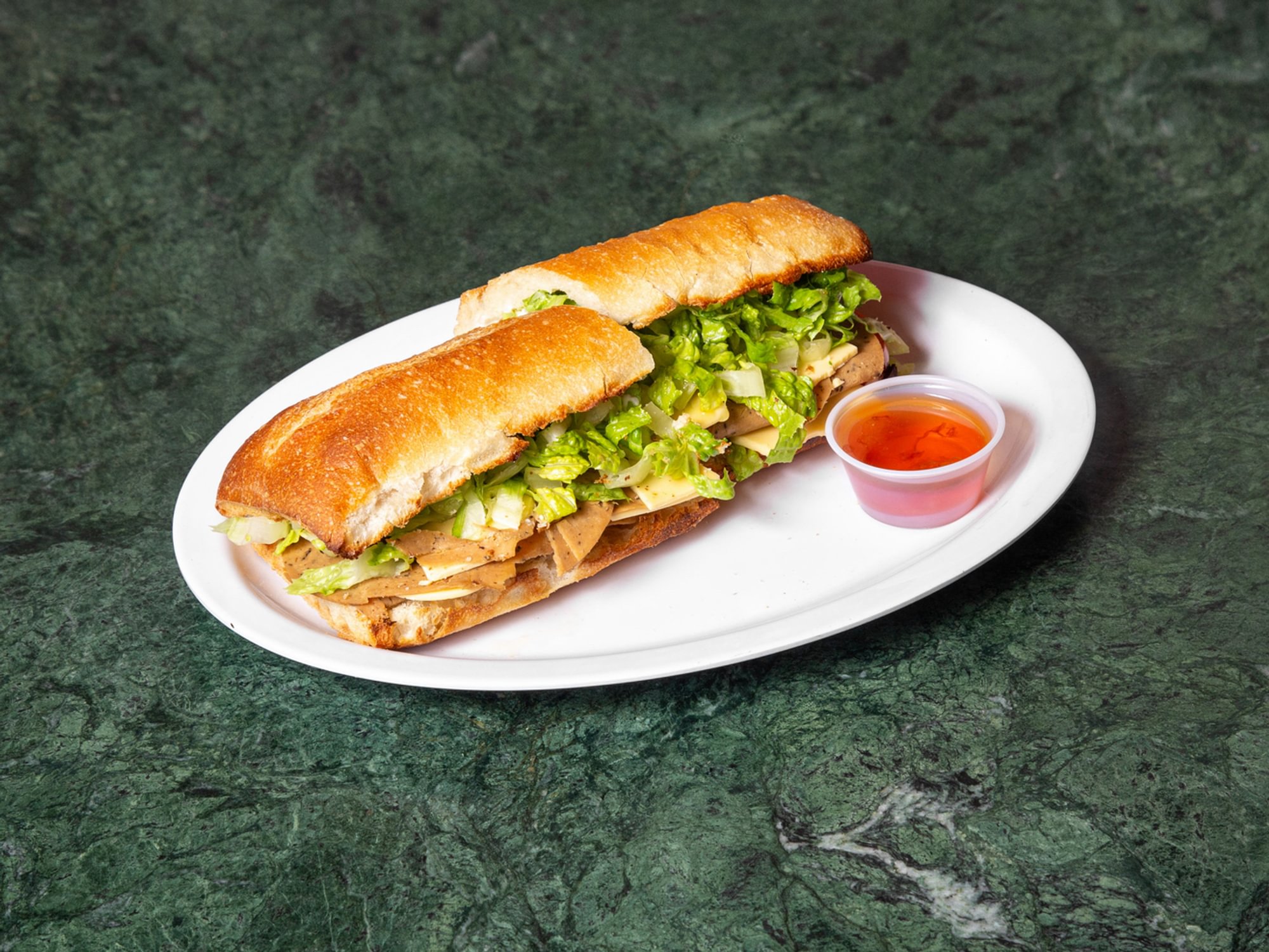 Vegan Turkey + Club