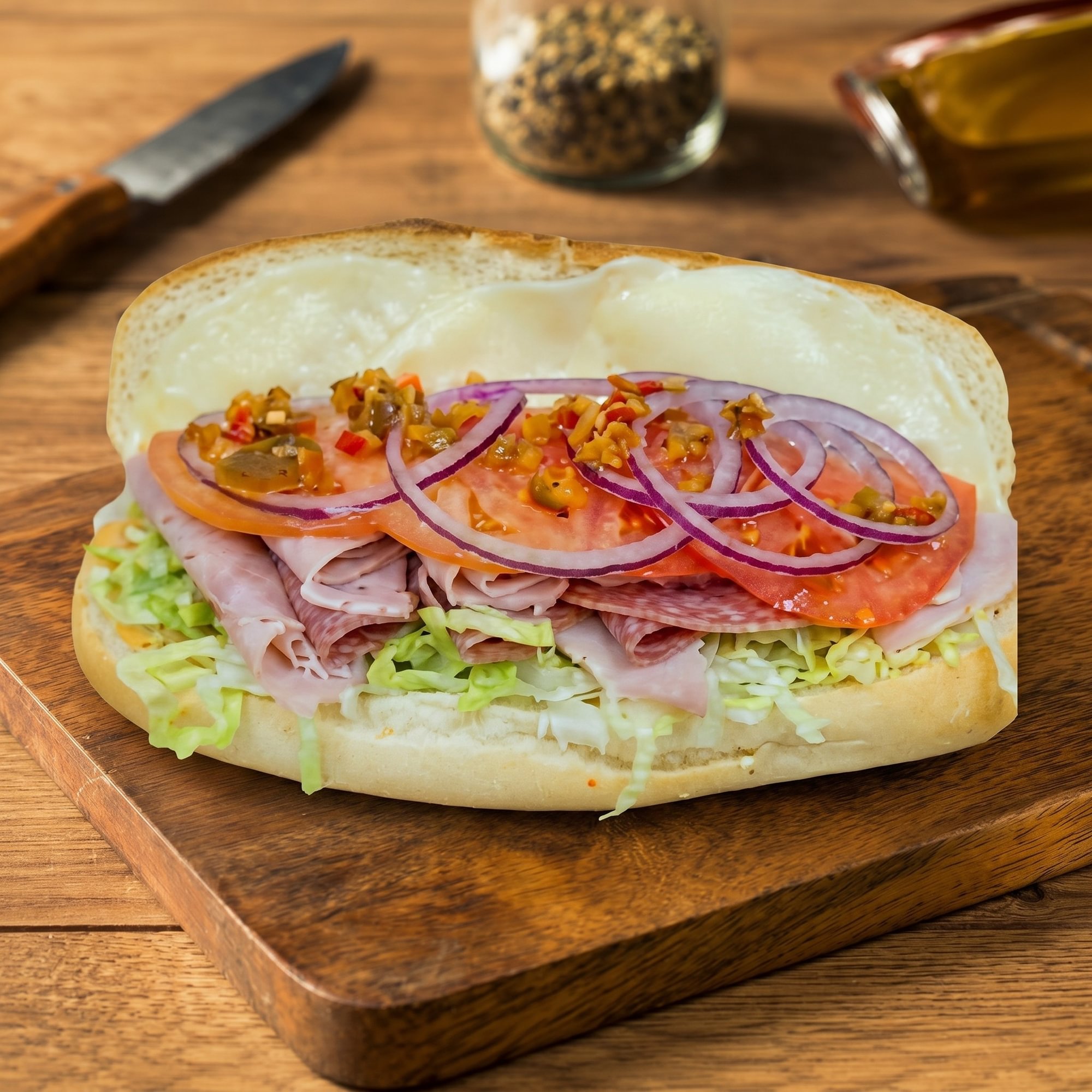 Italian Cold Combo Sandwich