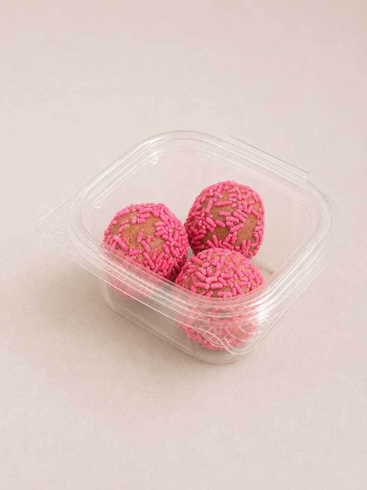 Strawberry Shortcake Truffles
