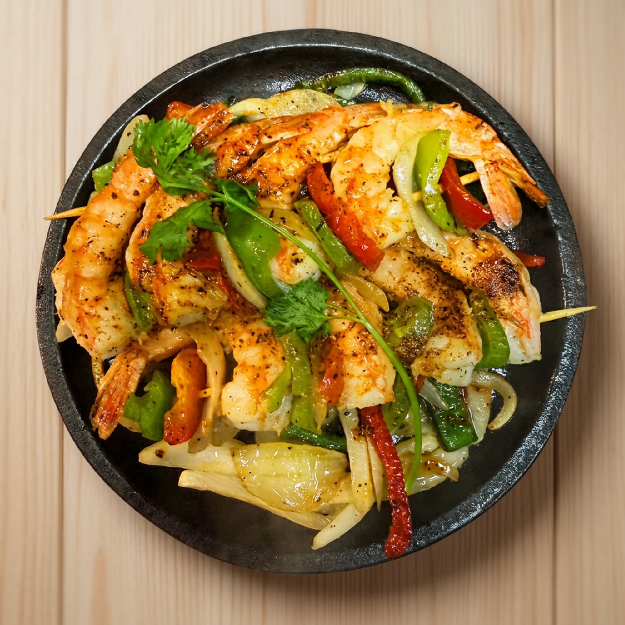 Shrimp Fajitas