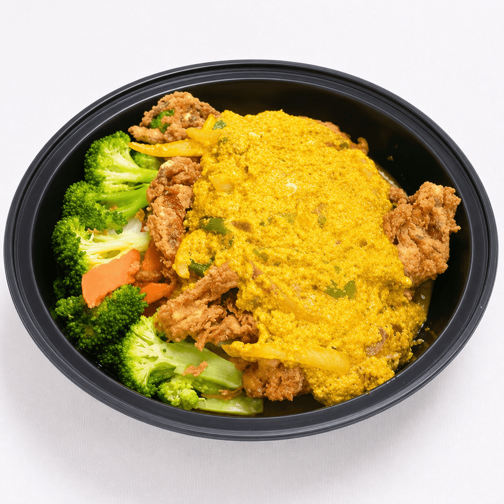 Pad Curry Soft Shell Crab (Rice)