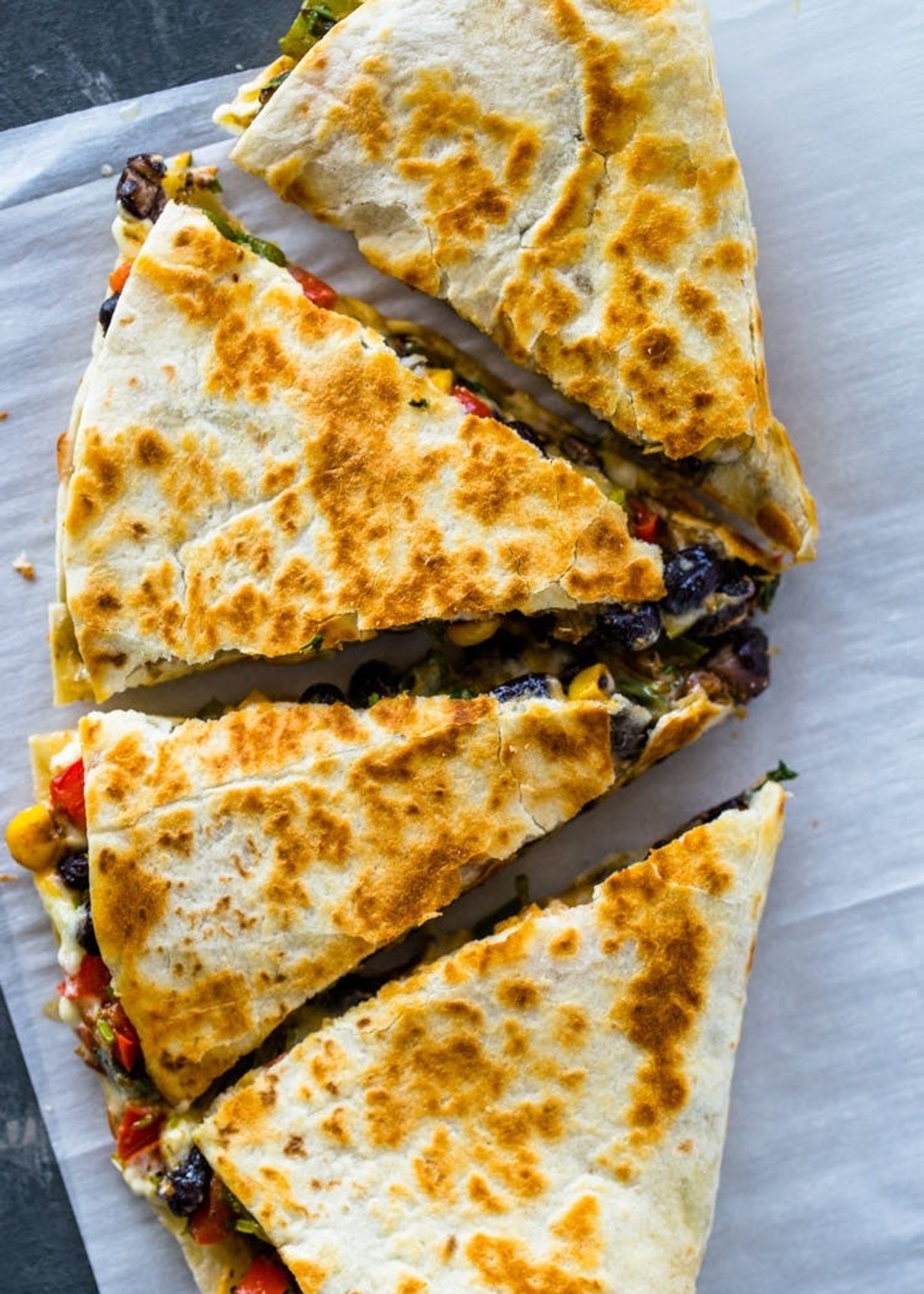 Spicy Veggie Quesadilla