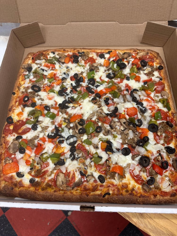 Sicilian House Special Pizza
