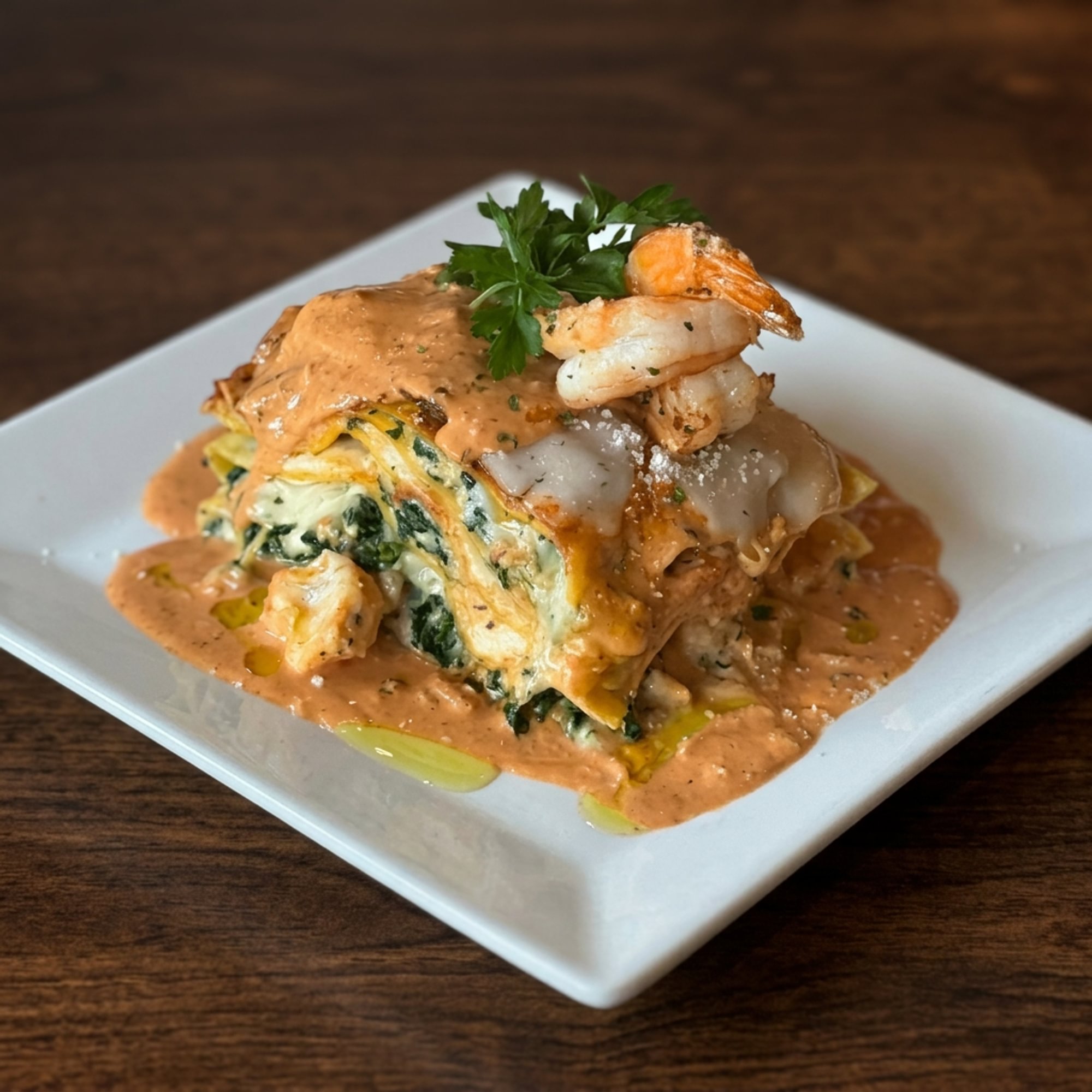 Seafood Lasagna