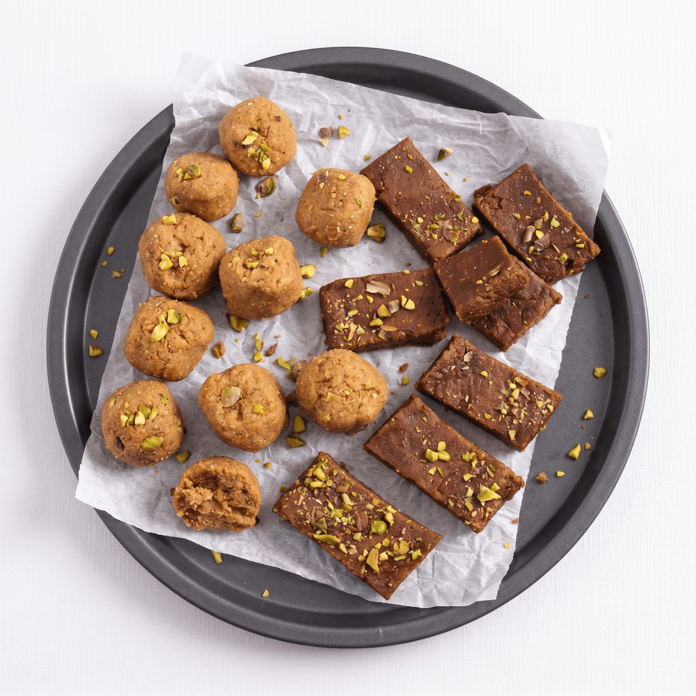 Roasted Khoa Burfi