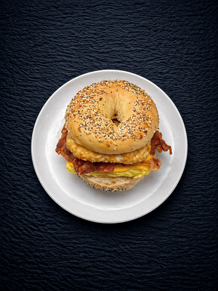 E8 Hash-Brown Omelet Sandwich