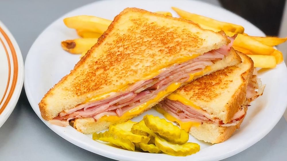 Grilled Ham & Cheese Melt