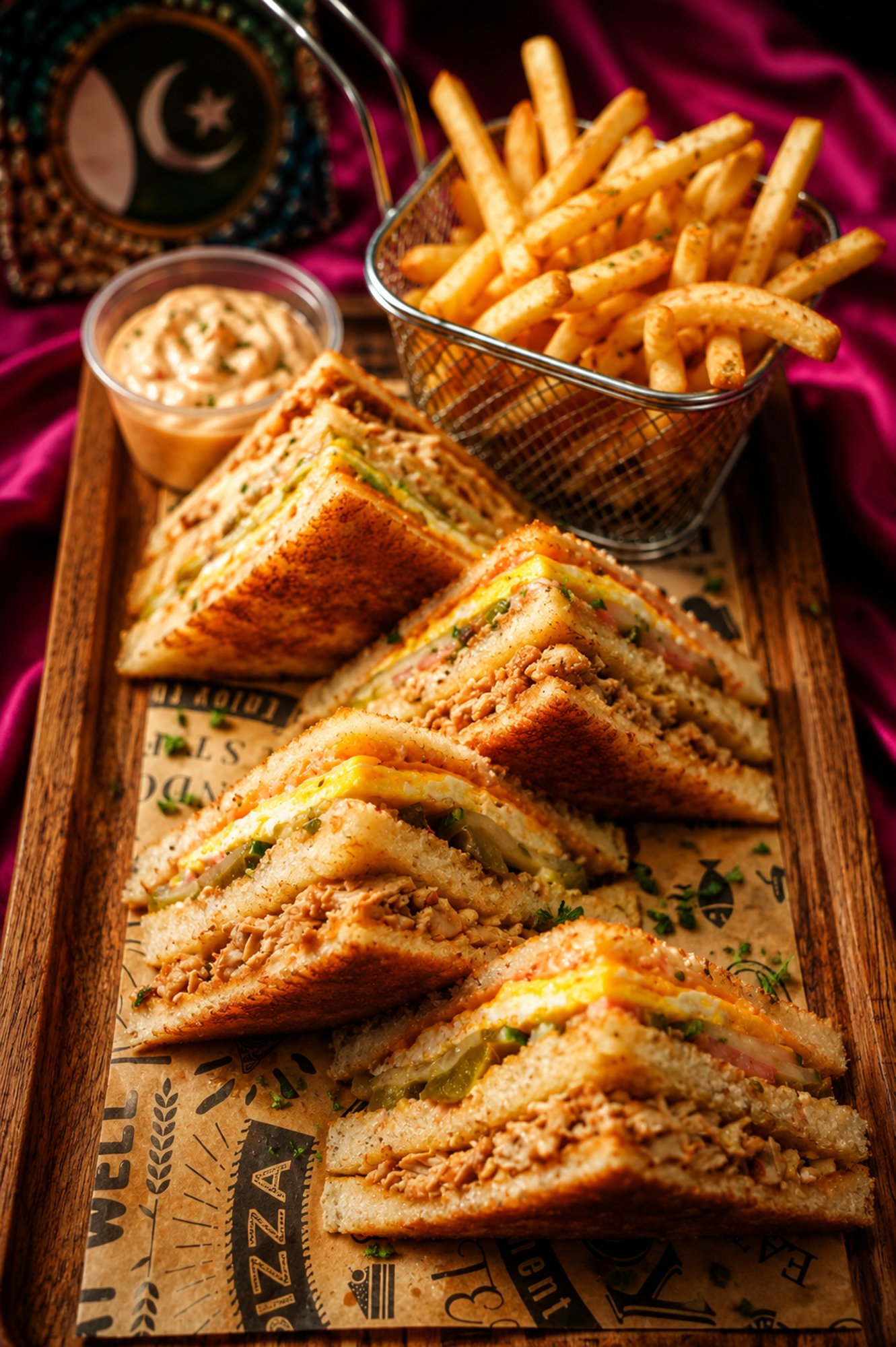 Club Sandwich w/ Fries