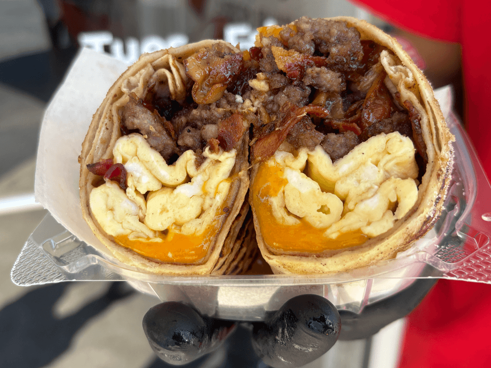 Cinnamon Toast Breakfast Wrap