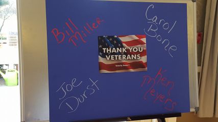 Hillview Terrace's Veteran's Day Celebration