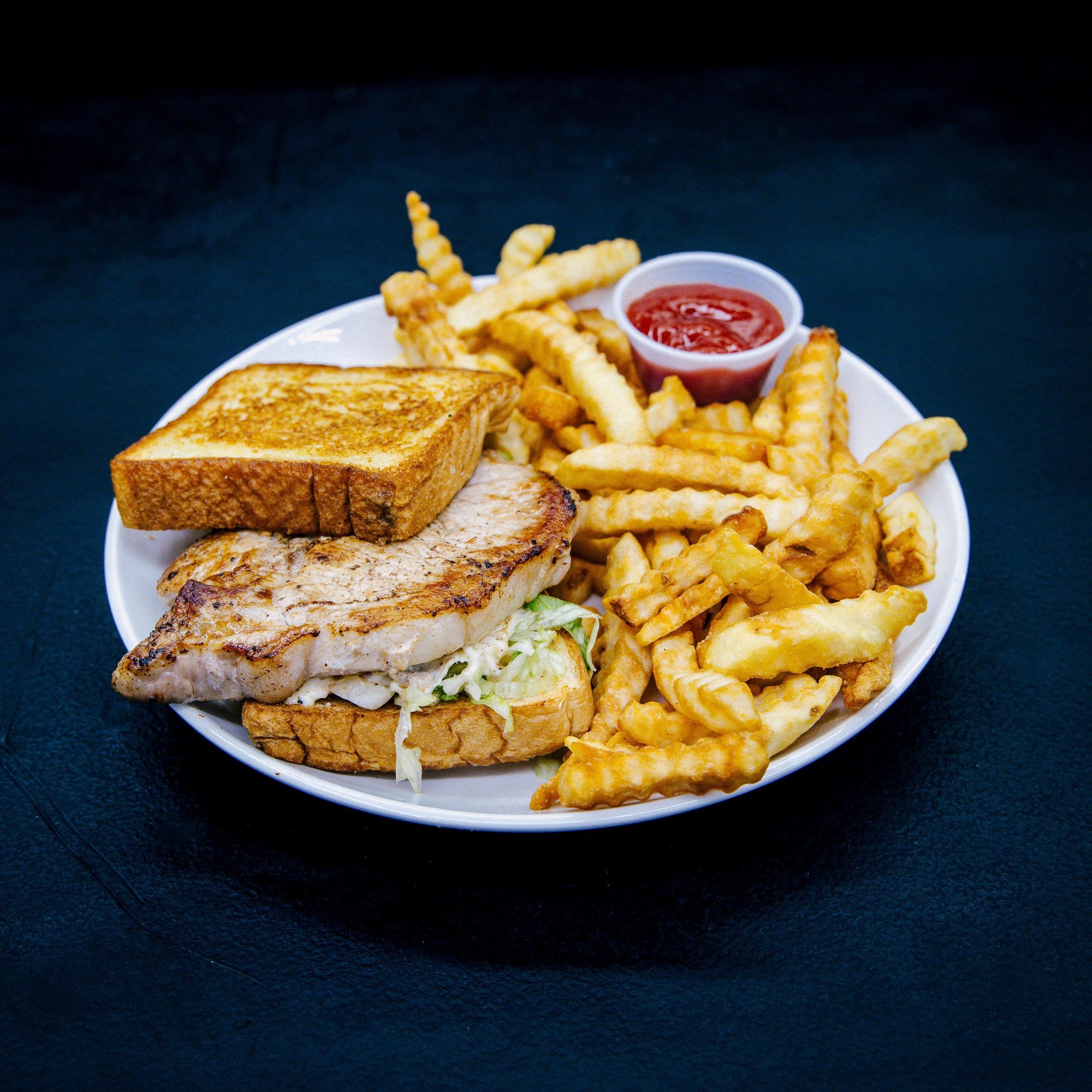Pork Chop Sandwich