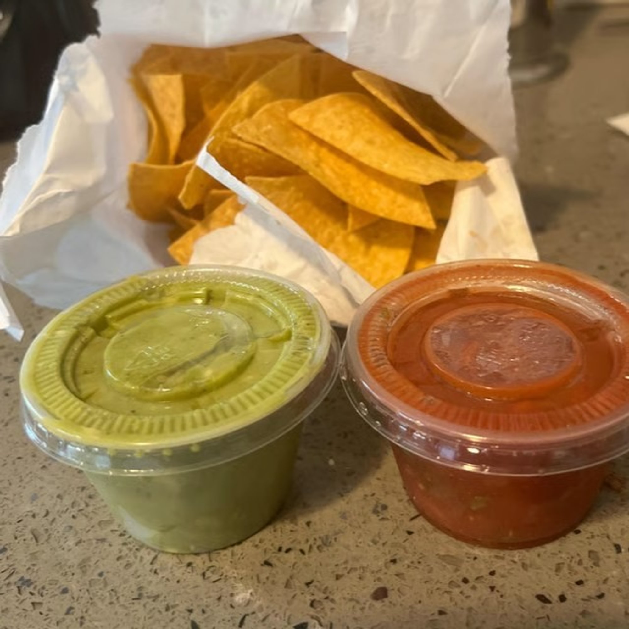 Guacamole, Chips & Salsa
