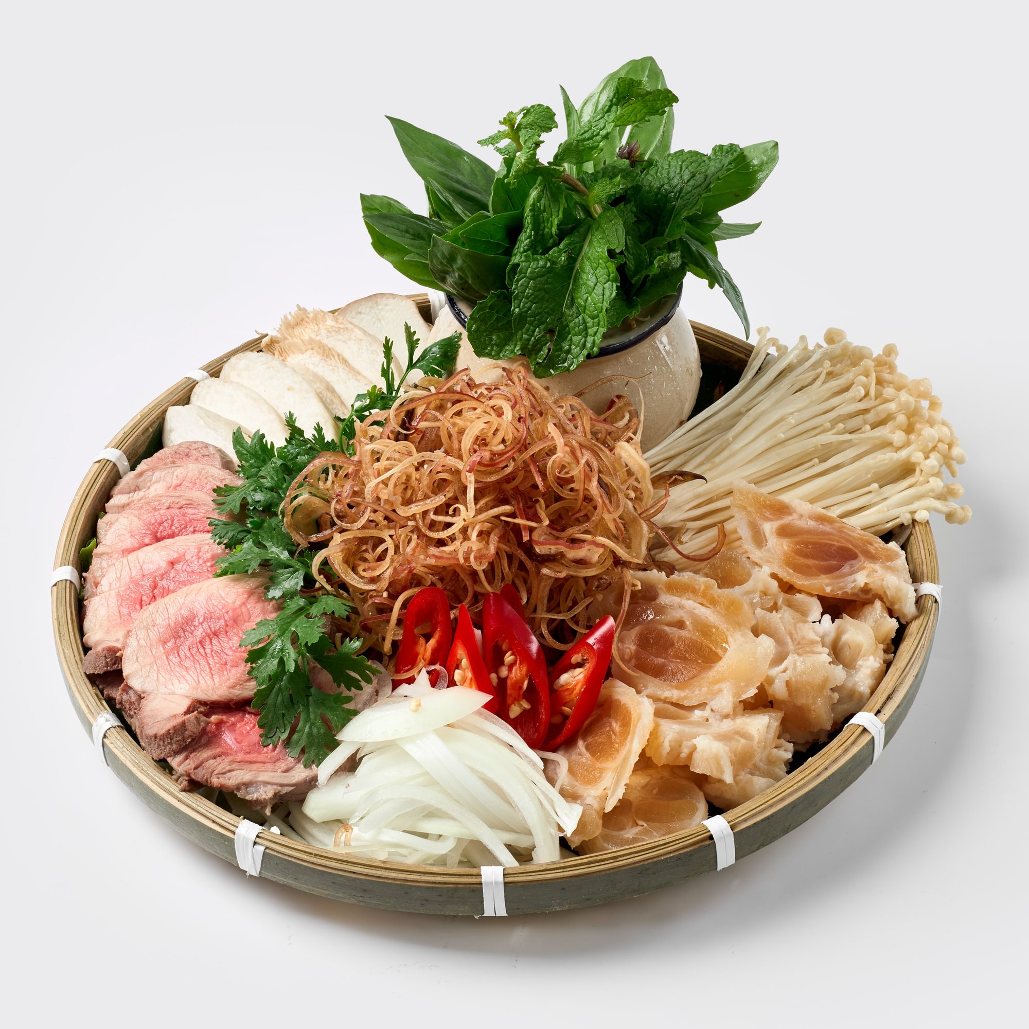 Lẩu Bắp Bò Gân - Beef Shank Hot Pot with Tendon