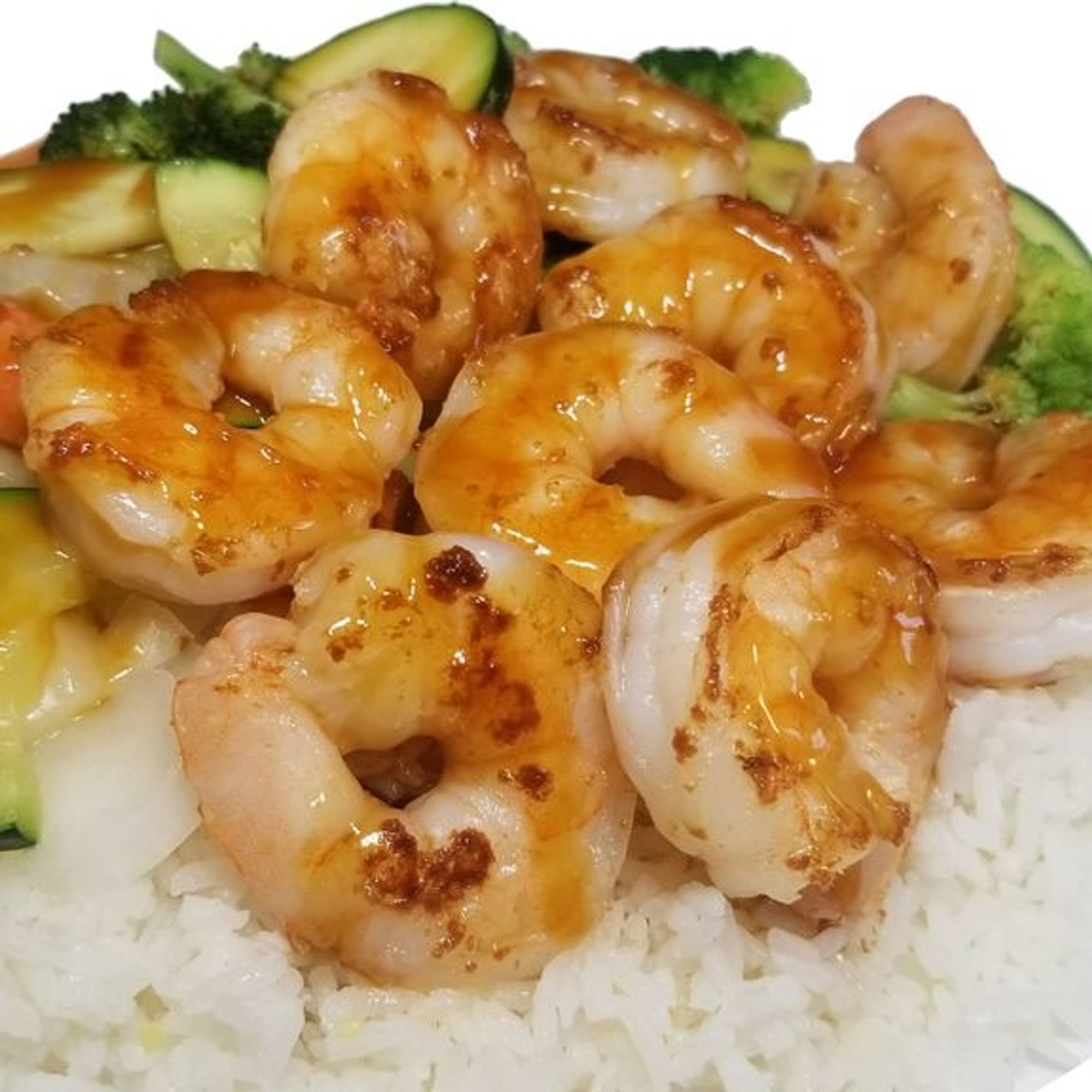 A3. Shrimp Teriyaki Bowl (D)