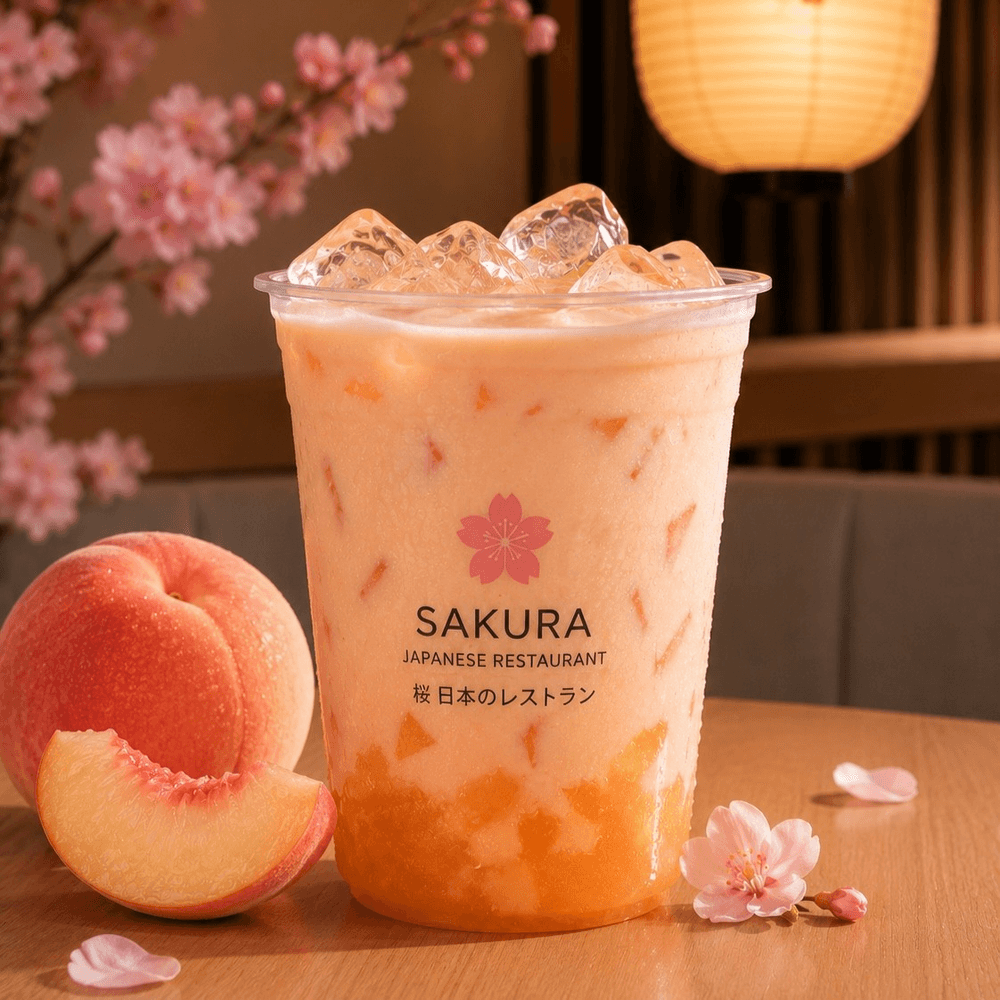 Peach Milk Tea