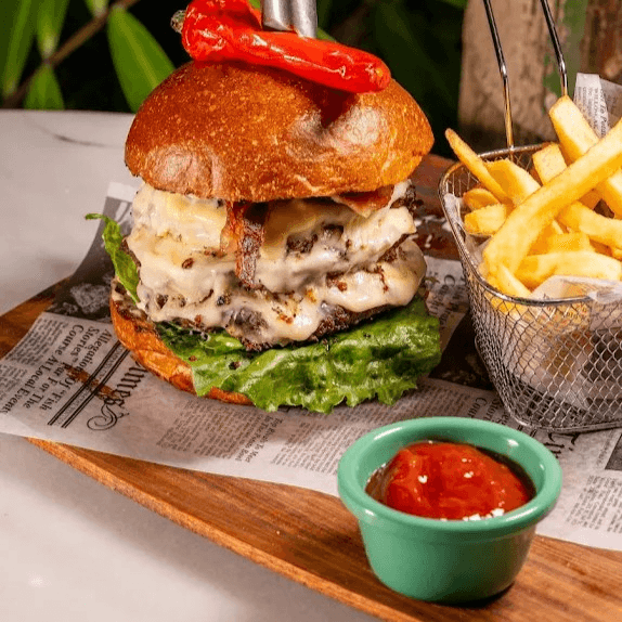 Tiki's Big Kahuna Burger