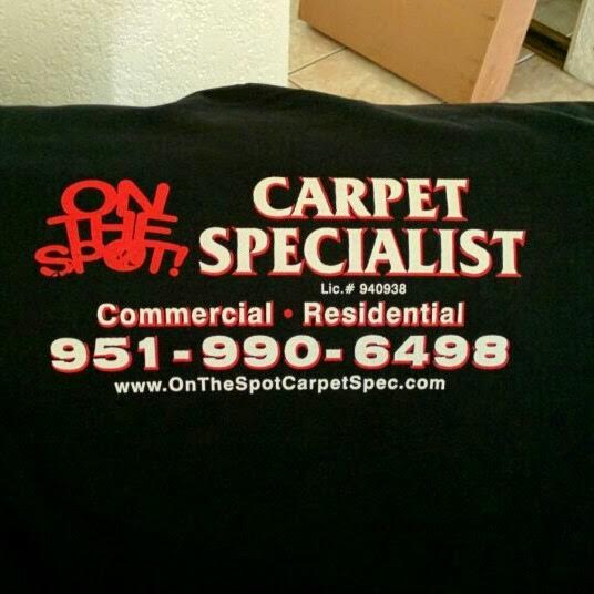 On the Spot Carpet Specialist Logo