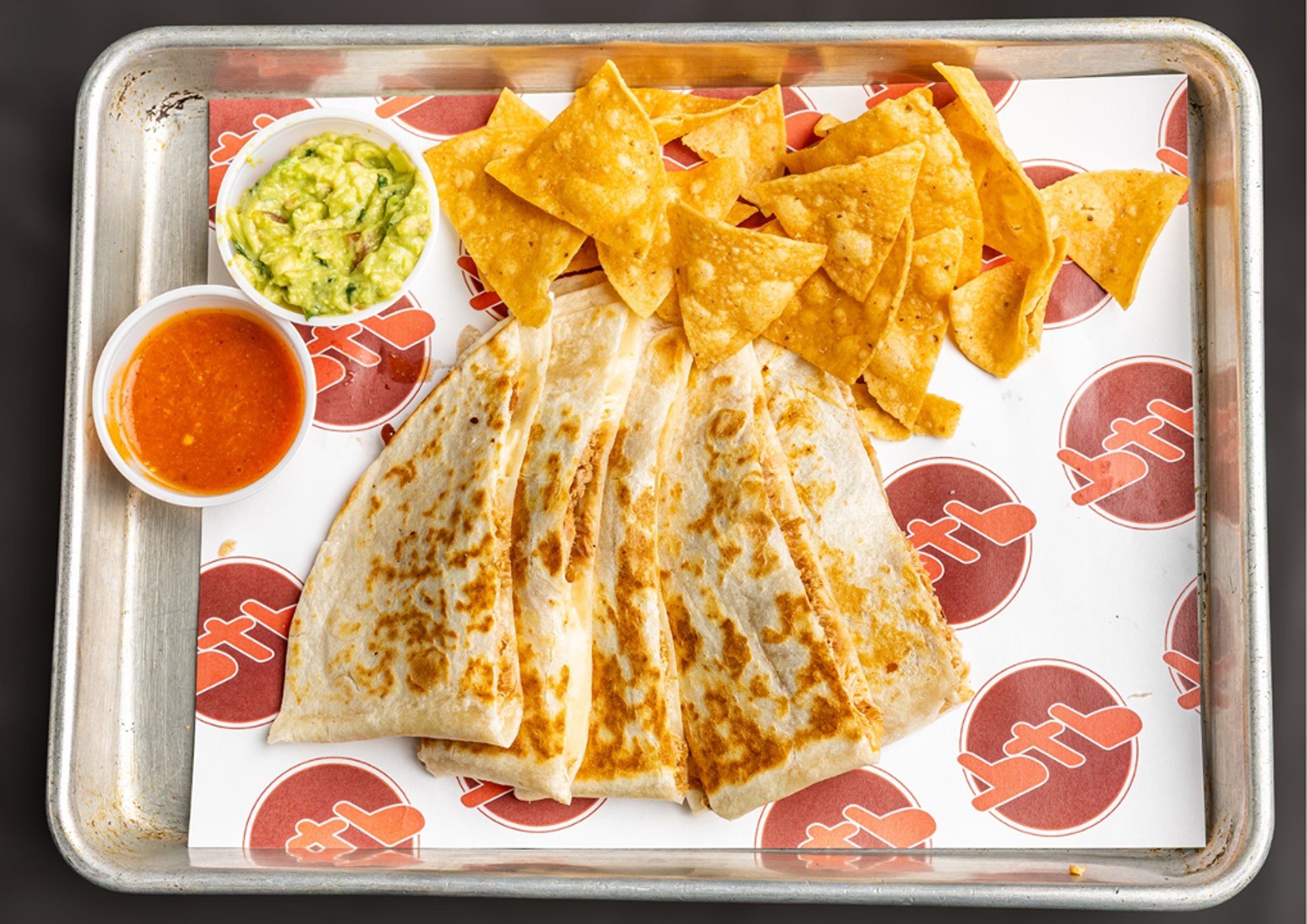Shredded Chicken Quesadilla