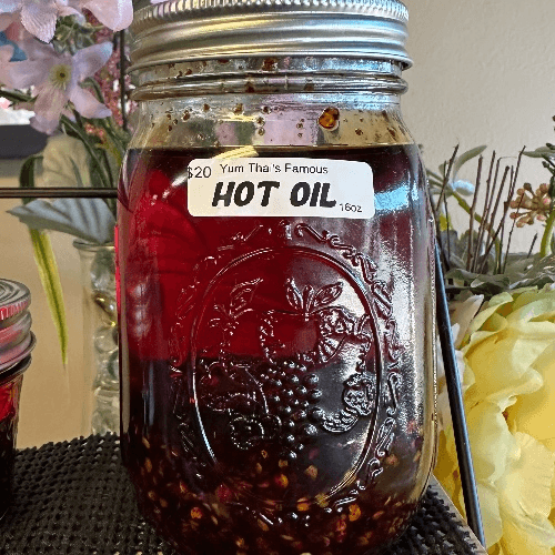 Large Jar Hot Oil (16oz)
