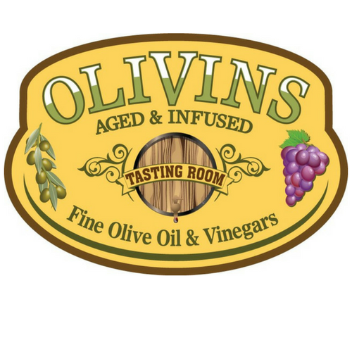 Olivins Tasting Room - Aged Infused Fine Olive Oil &amp; Vinegars Logo