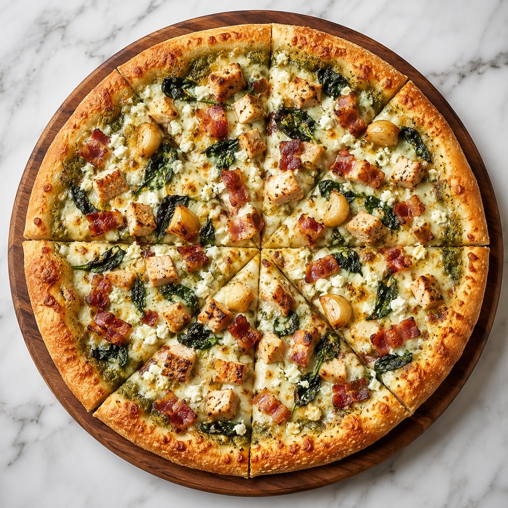 Chicken Pesto Pizza