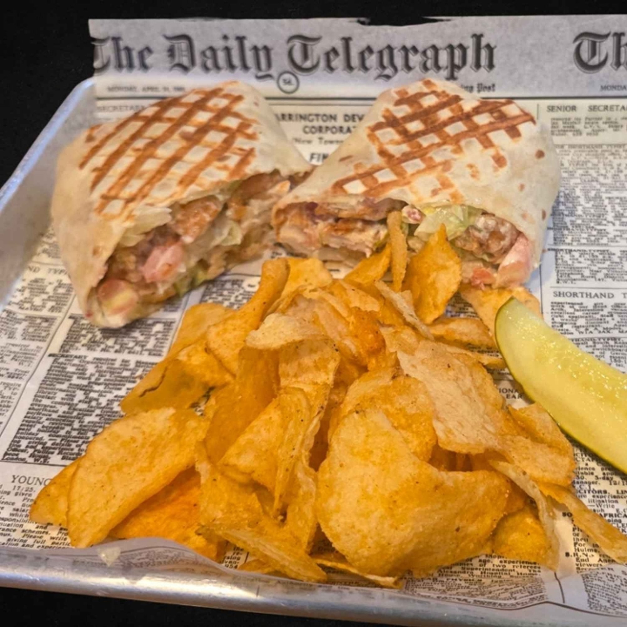 Chicken Bacon Ranch Wrap