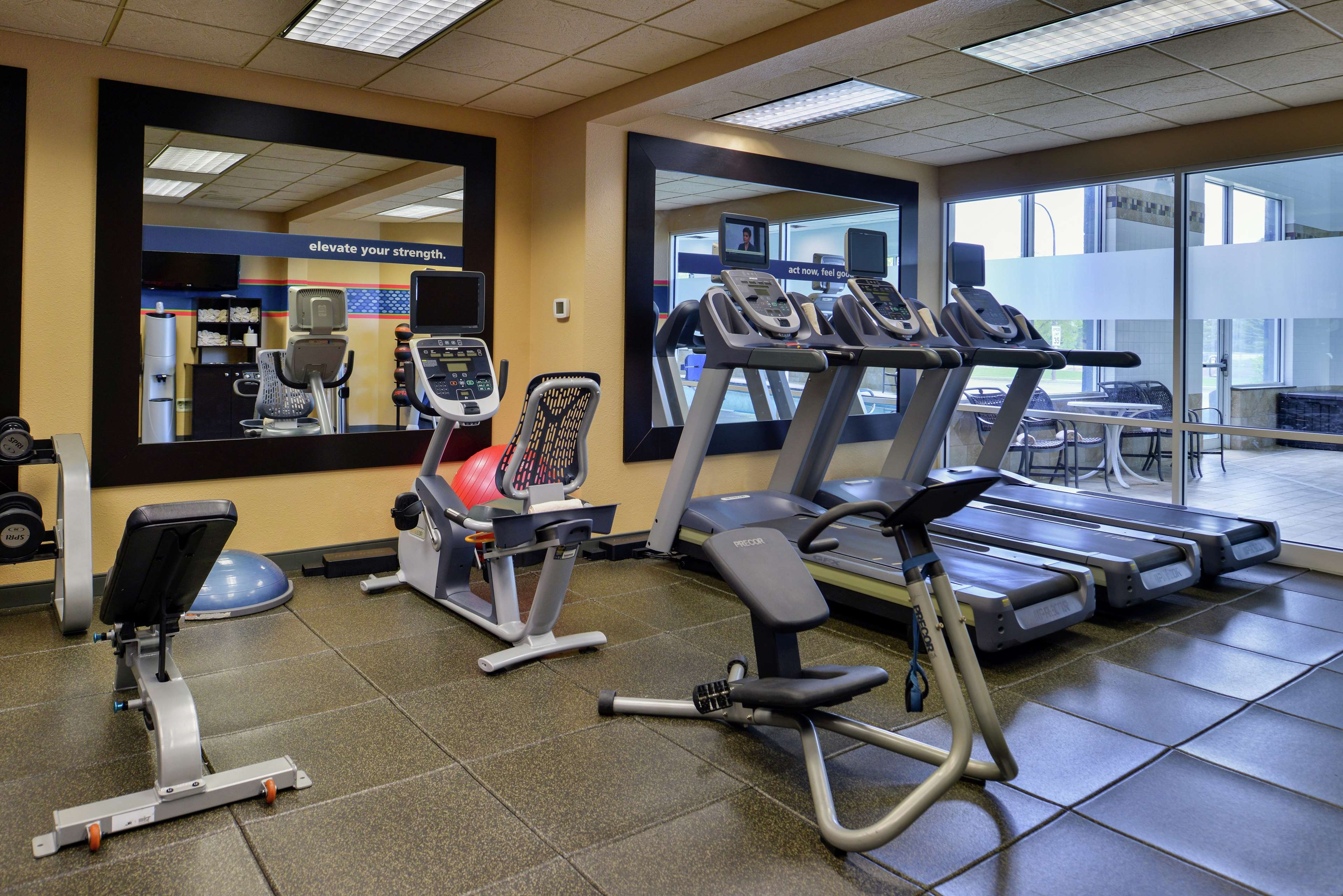 Health club  fitness center  gym