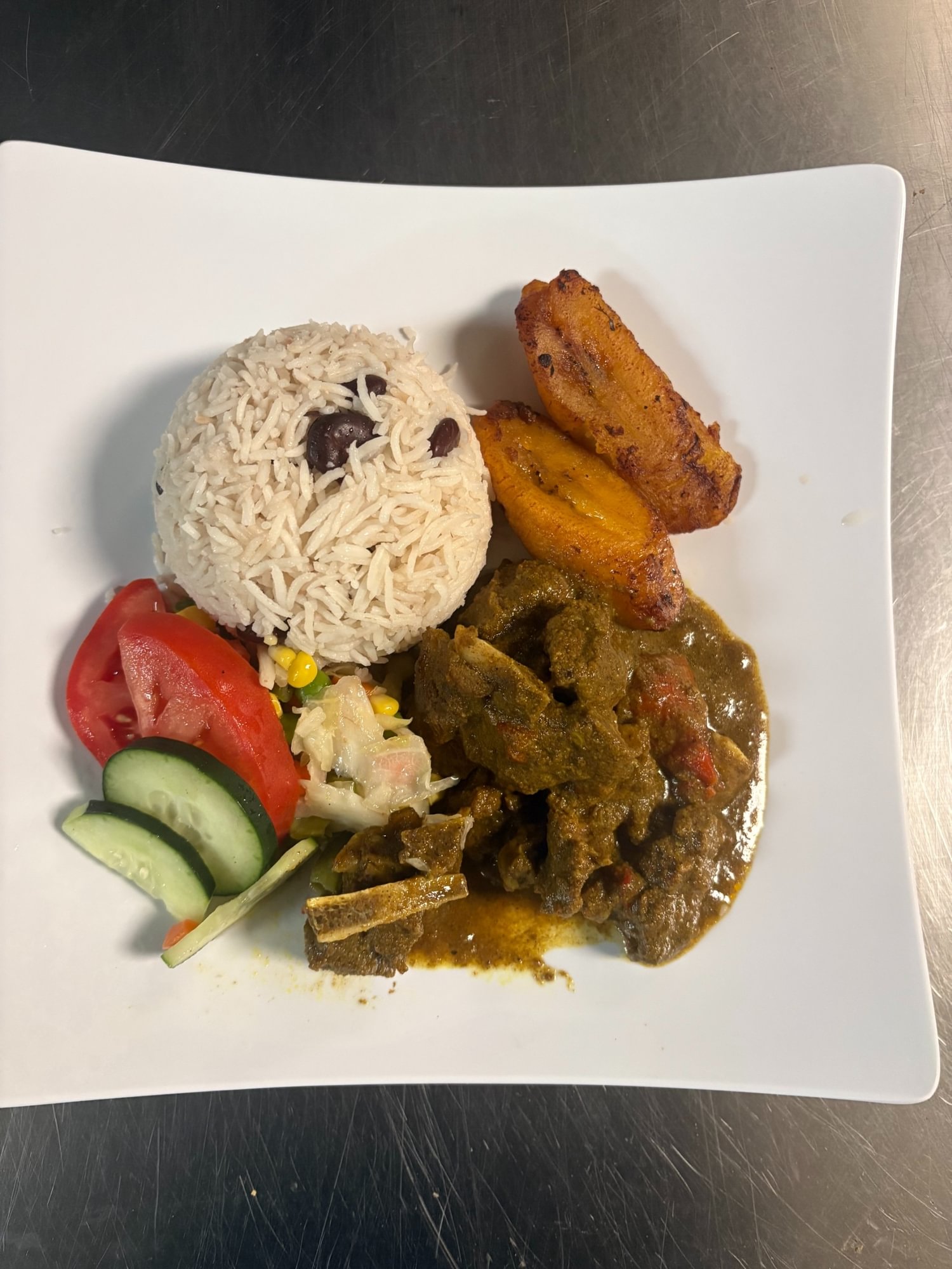 Curry goat small