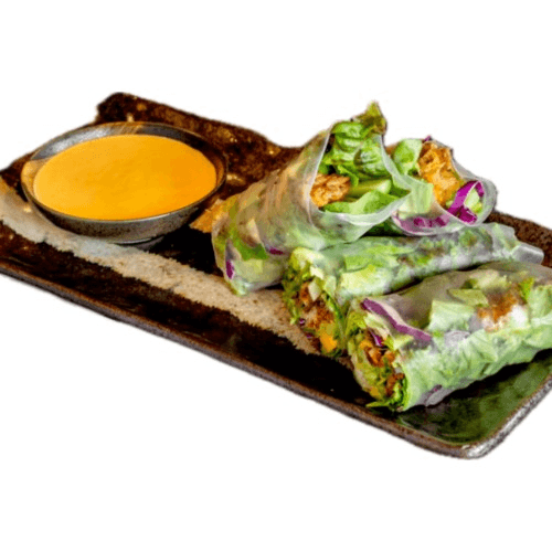 Soft-Shell Crab Mango Salad Roll