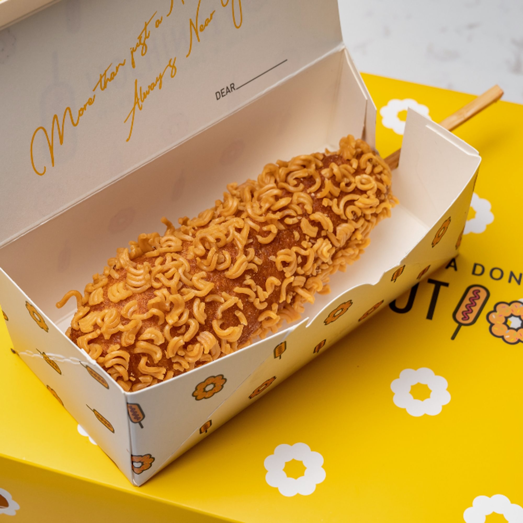 Crispy Ramen Mozzarella