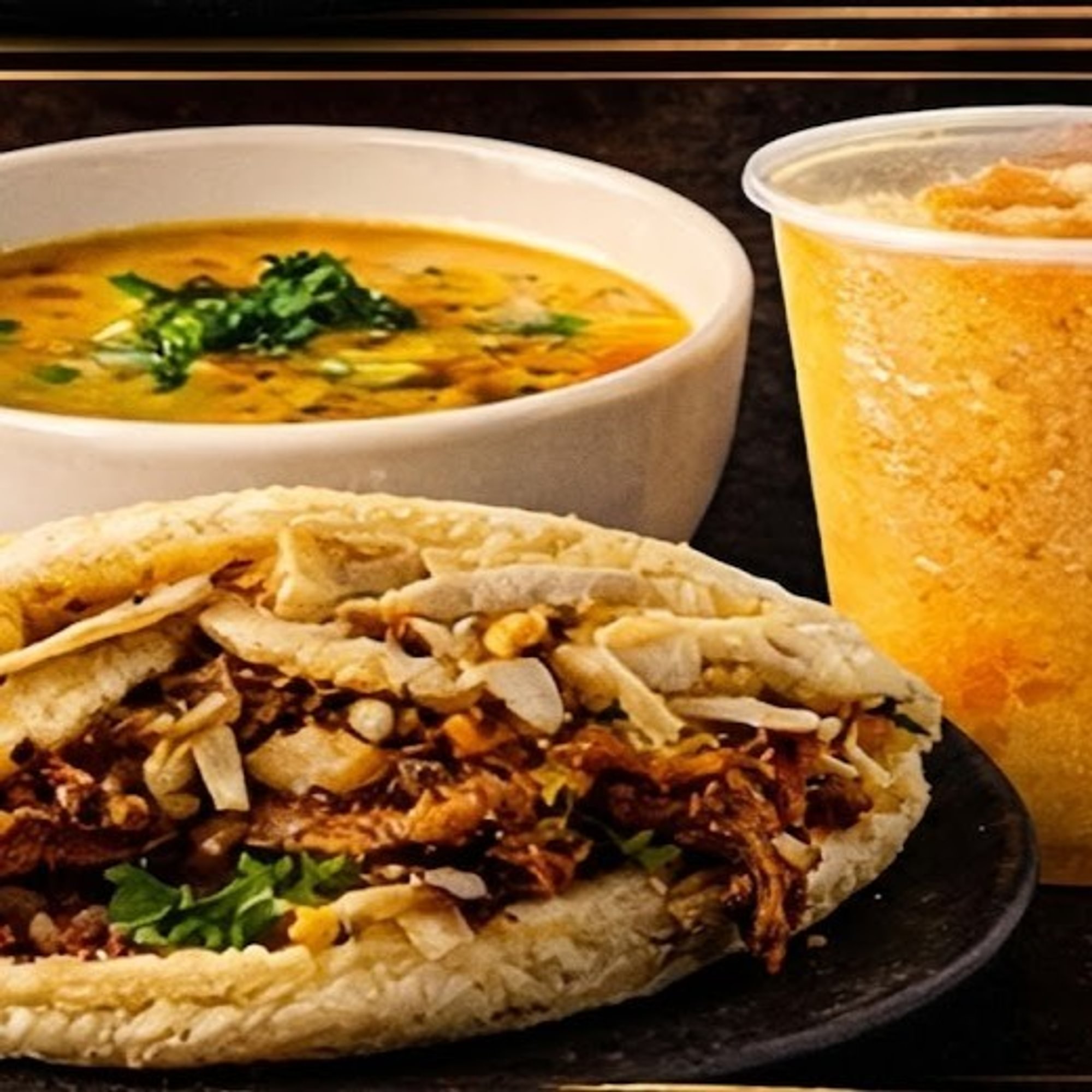 Combo Grilled Arepa