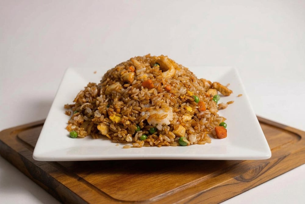 鸡炒饭Chicken Fried Rice