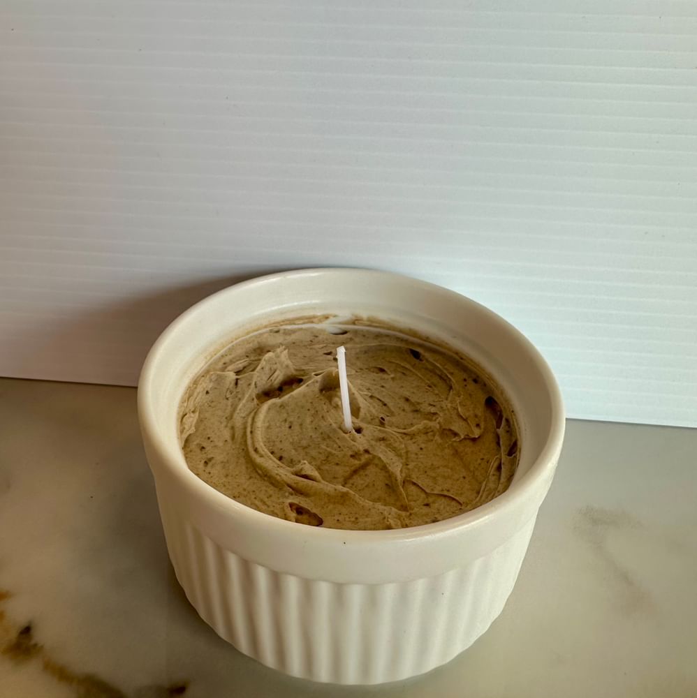 Black Garlic Candle